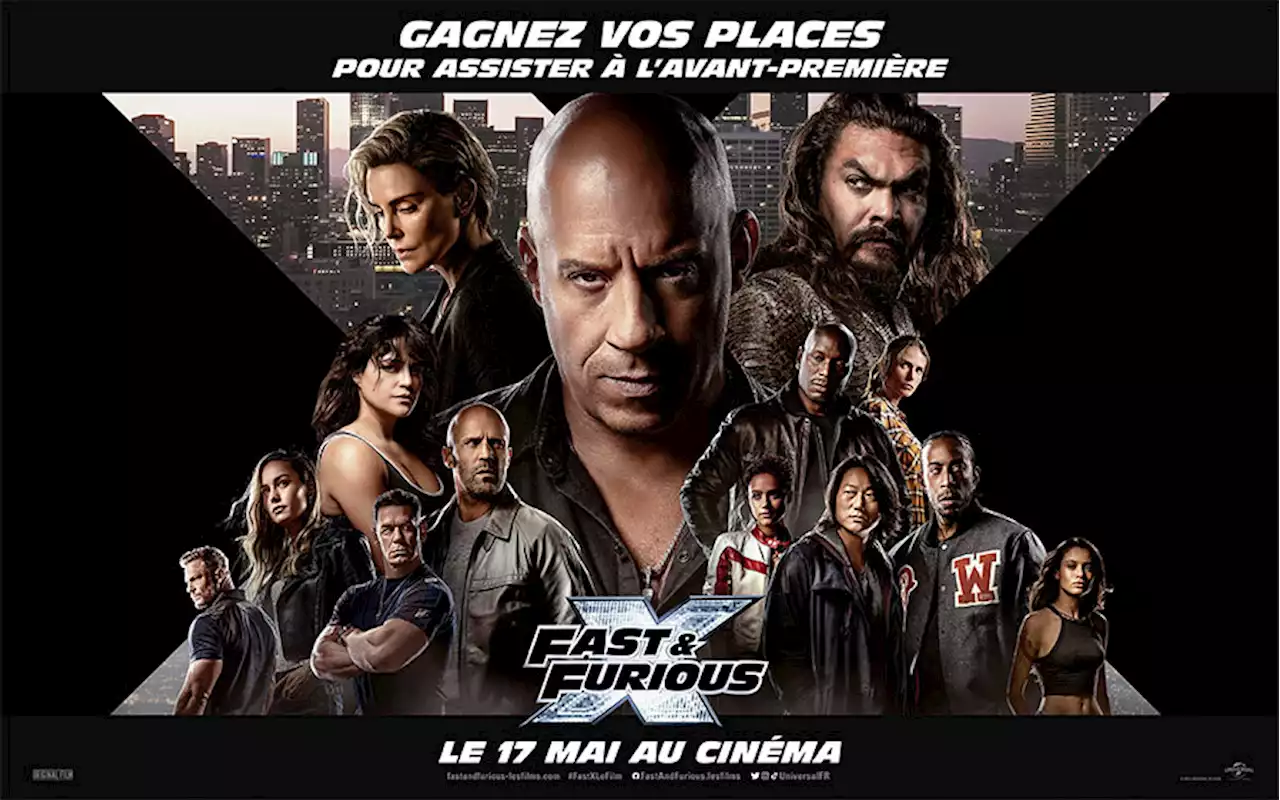 Gagnez vos places pour l'avant-première de « Fast and Furious X » !