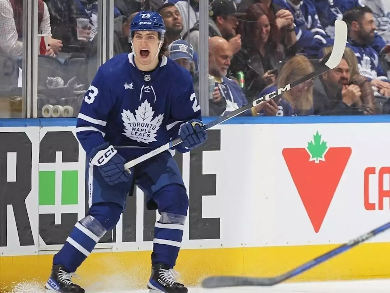 Knies' ability to just go out and play crucial in his impact for Maple Leafs: Tavares