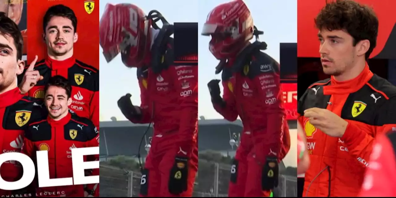 Leclerc, il futuro e la Ferrari: il gesto dopo la pole infiamma i tifosi