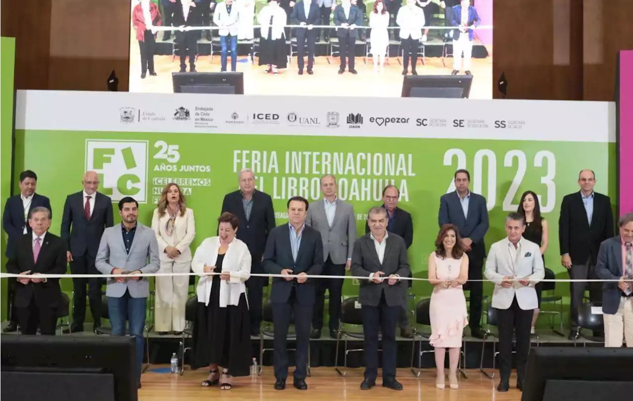 Inaugura Coahuila la Fiesta de las Letras 2023