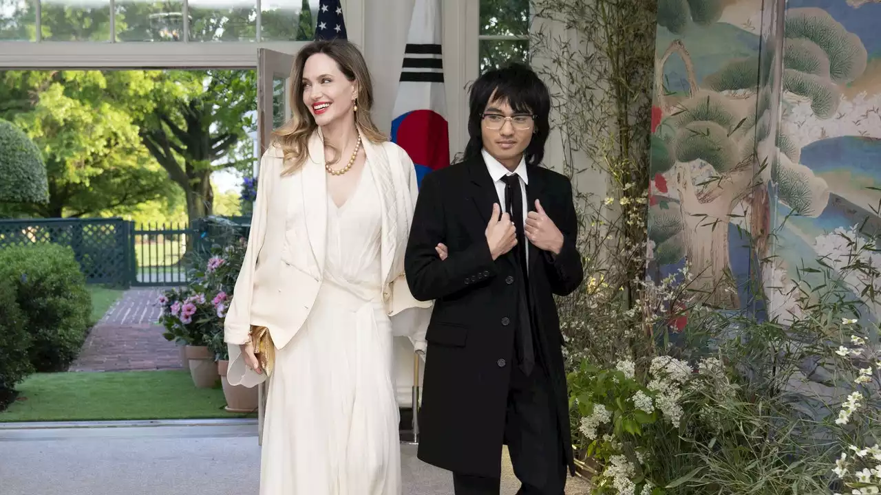 Angelina Jolie et Maddox, duo mère-fils à la Maison-Blanche