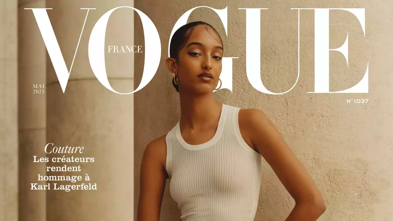 Mona Tougaard est la cover girl du numéro de mai 2023 de Vogue France