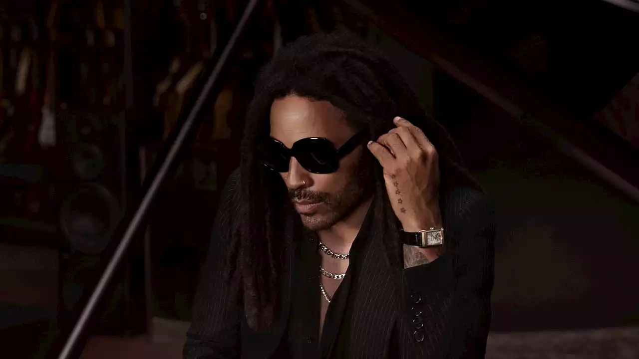 Lenny Kravitz Wears a Watch to Stay Off His Cellphone