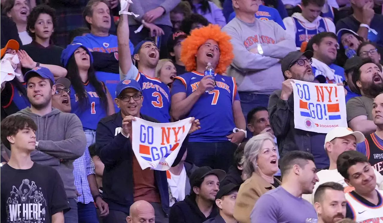 With Knicks into 2nd round, New Yorkers back, brash as ever