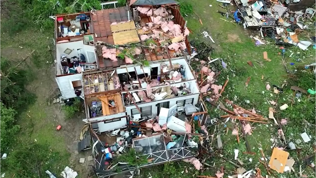 Florida Tornado Causes Damage In Liberty County | Weather.com