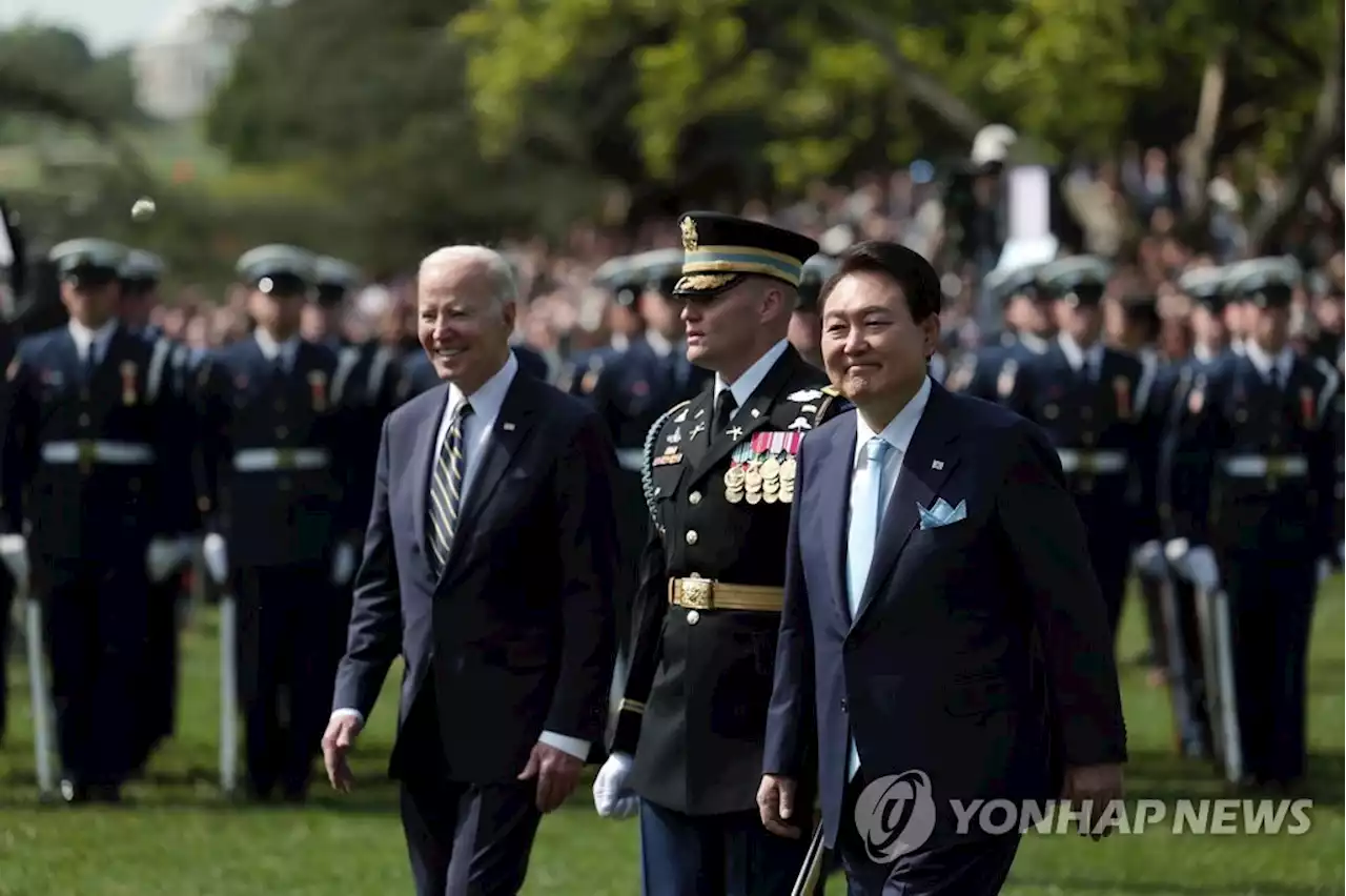 中, 한미공동성명에 공식 항의 '하나의 중국 엄수 촉구'(종합) | 연합뉴스