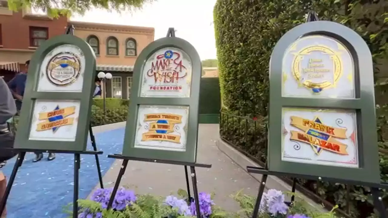 Disneyland dedicates 3 windows on Main Street to Make-A-Wish