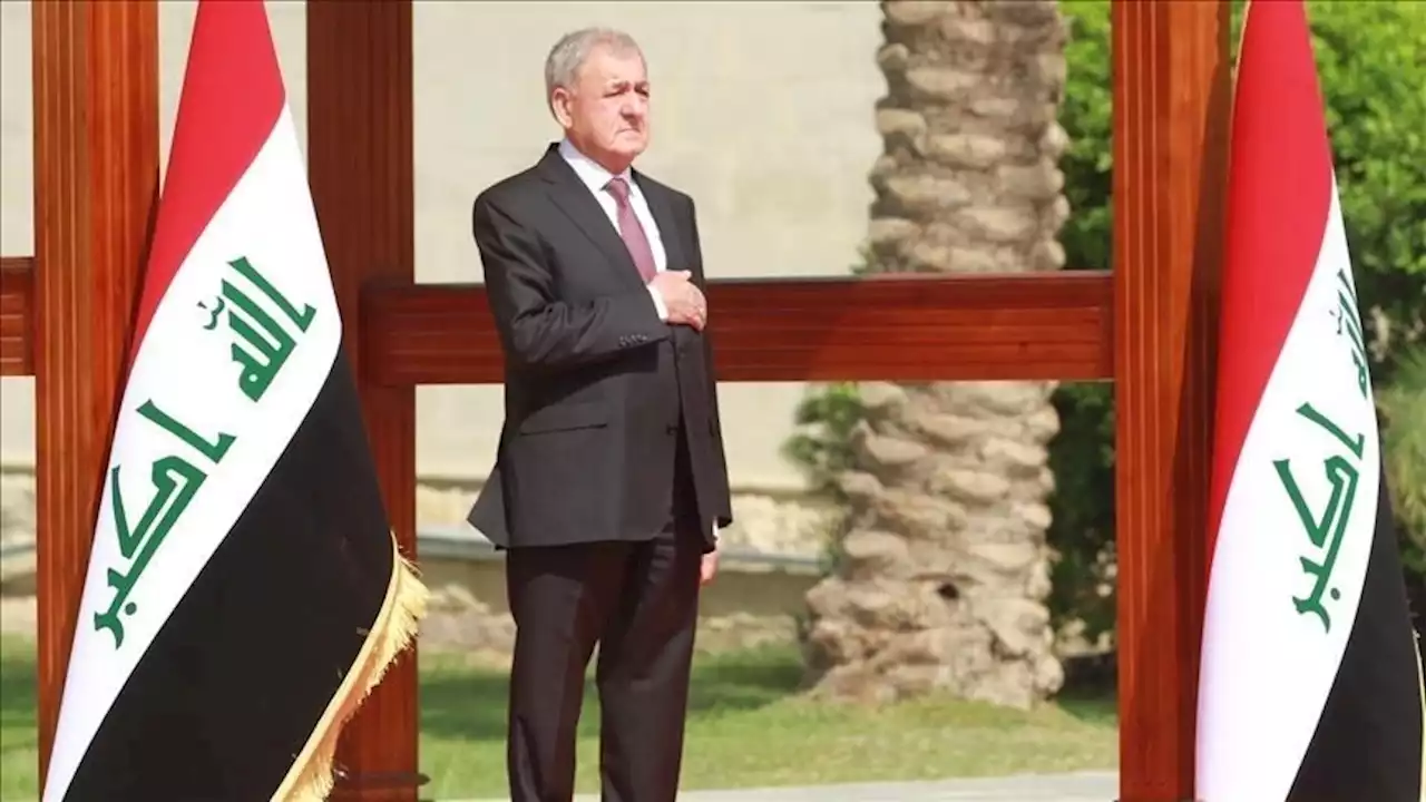 رئیس جمهور عراق وارد تهران شد