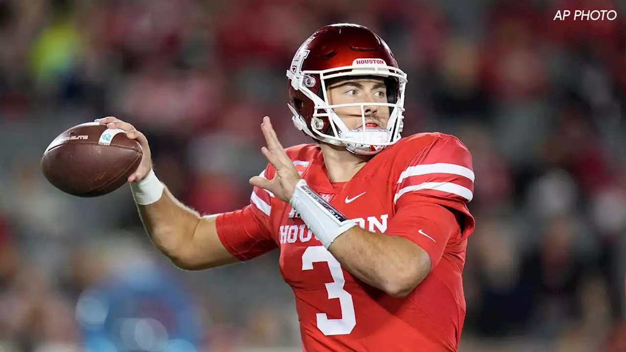 UH quarterback Clayton Tune headed to Arizona Cardinals after being selected in 5th round