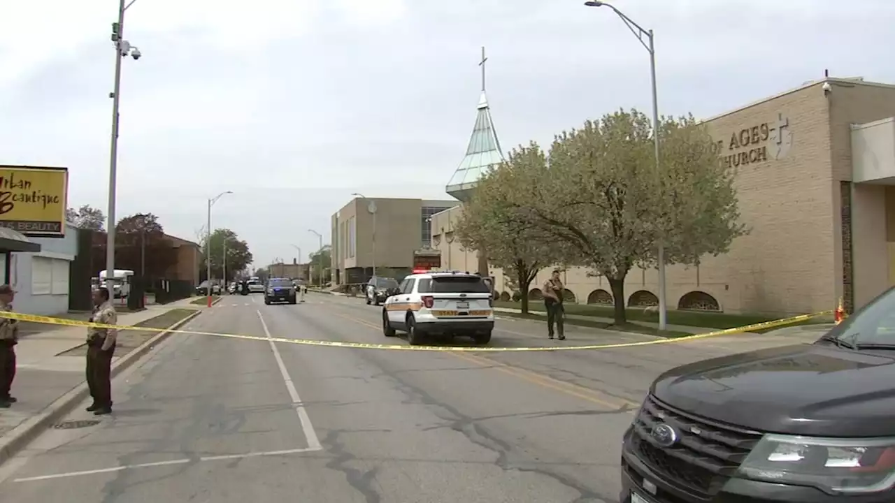 Maywood police say 1 shot after family dispute during funeral at Rock of Ages Baptist Church