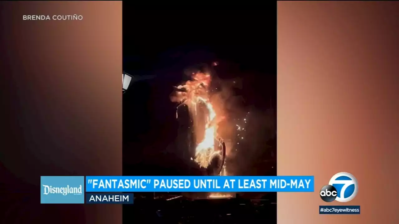 Disneyland to pause 'Fantasmic' performances until at least May 14 as officials assess safe return