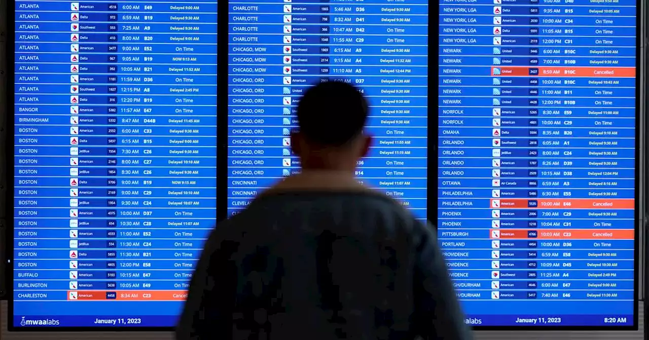 New government report blames airlines for most flight cancellations in recent years