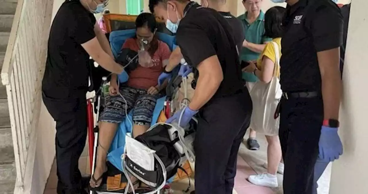 Sembawang flat fire forces 150 people to be evacuated and 1 hospitalised