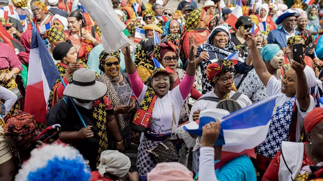 Mayotte: une manifestation de soutien à l'opération sécuritaire Wuambushu