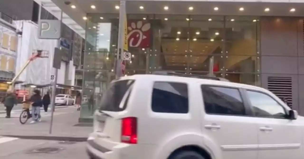 Toronto driver flees ticket after grabbing Chick-fil-A and people have thoughts