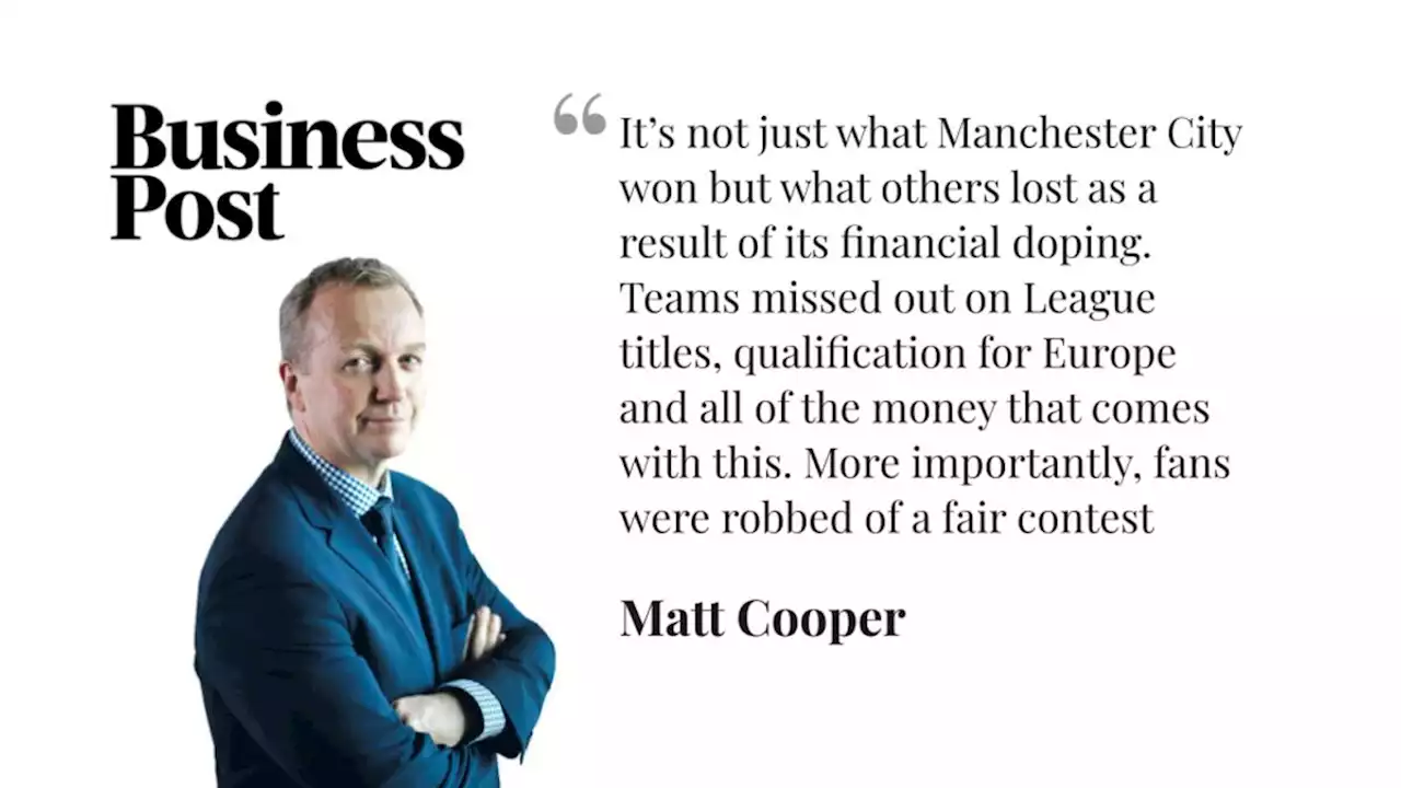 Financial doping not just about what Manchester City has won, but what others have lost