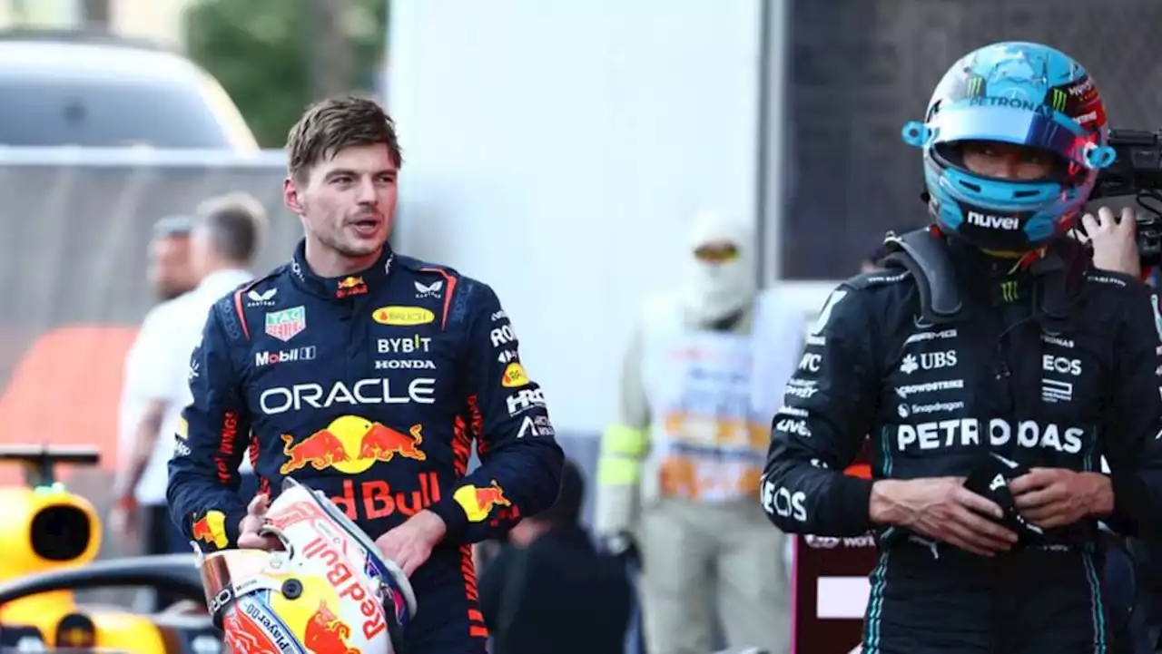 Verstappen fumes at Russell after sprint clash