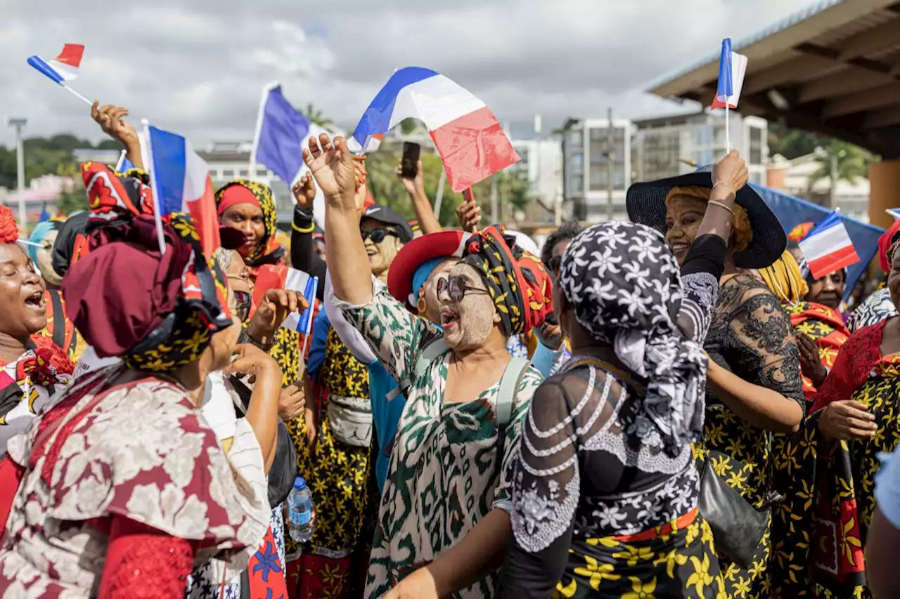 Mayotte: manifestation de soutien à l'opération sécuritaire Wuambushu