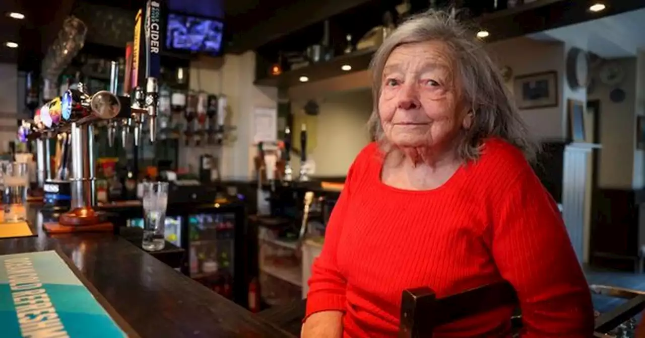 Pub landlady, 87, 'not old enough to retire' and plans to keep pouring pints