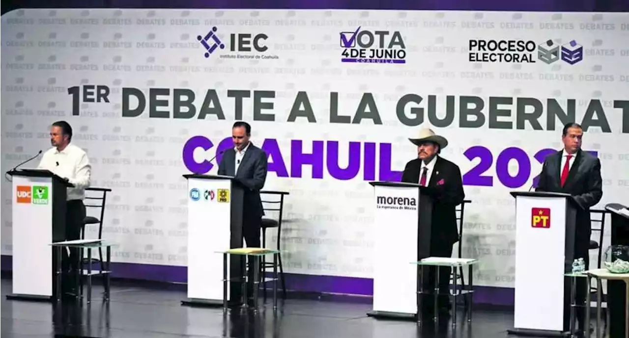 Elecciones 2023: ¿Dónde y cuándo será el segundo debate en Coahuila?