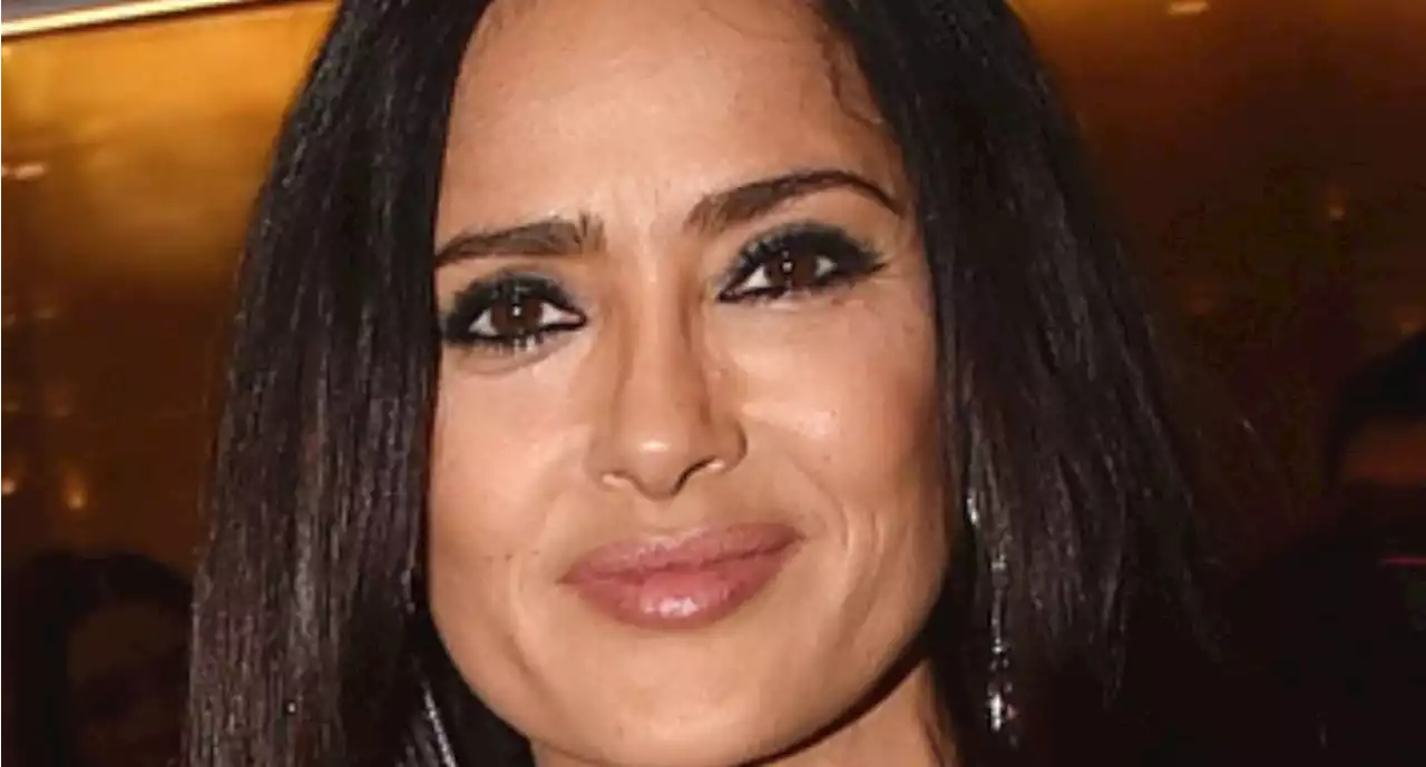 Salma Hayek presume la relación que tiene con su hijastro Augustin James de 16 años