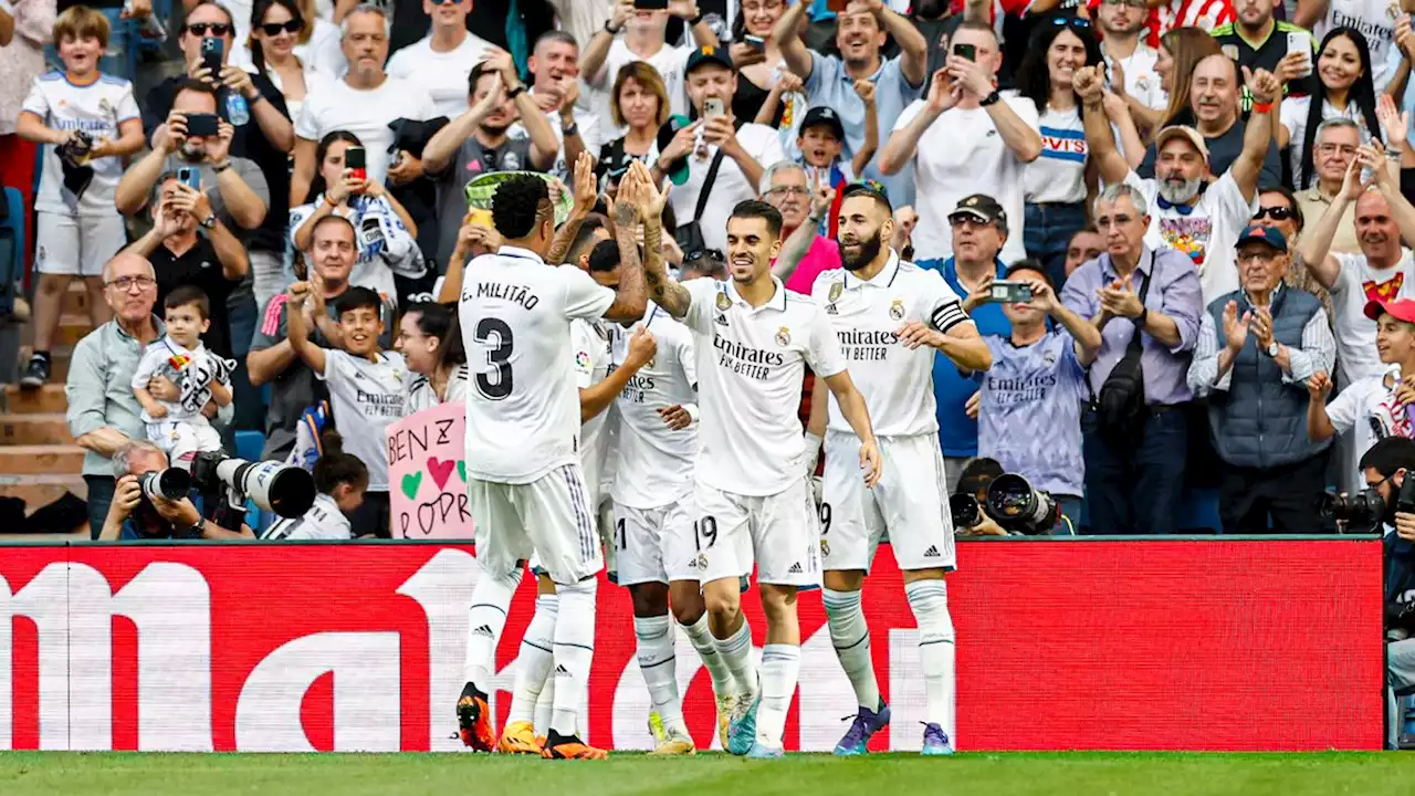 Real Madrid y Benzema dominan 4-2 al Almería