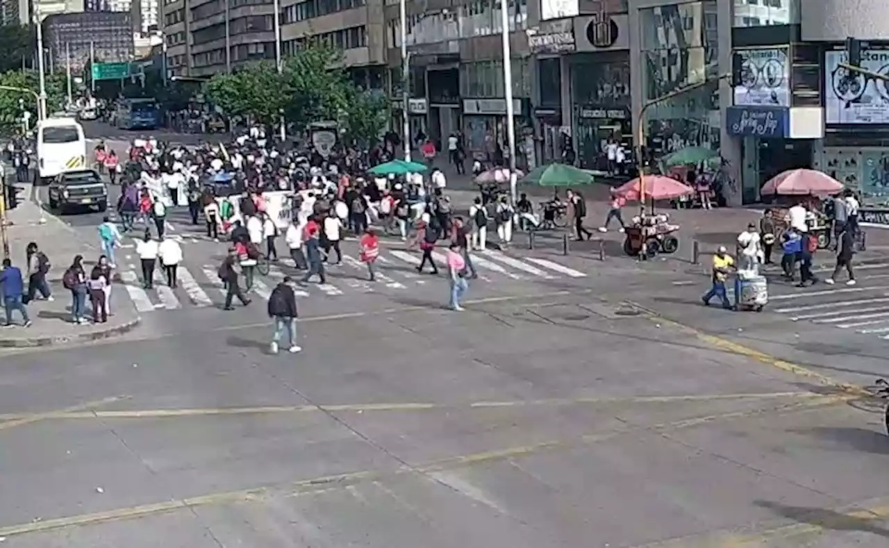 Ojo: estas son las vías afectadas por marchas hoy en Bogotá