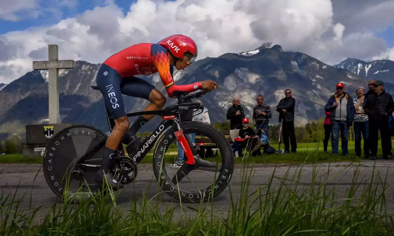 Egan Bernal, impresionante, gran etapa en la Vuelta a Romandía