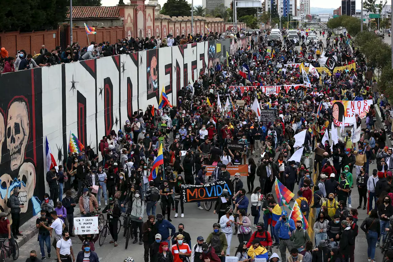 Hoy hay marchas en Bogotá por el segundo aniversario del Paro Nacional