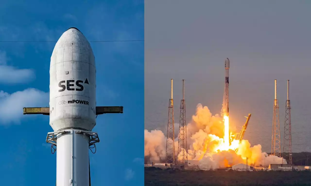 SpaceX envía con éxito dos satélites O3b mPOWER de SES a la órbita media