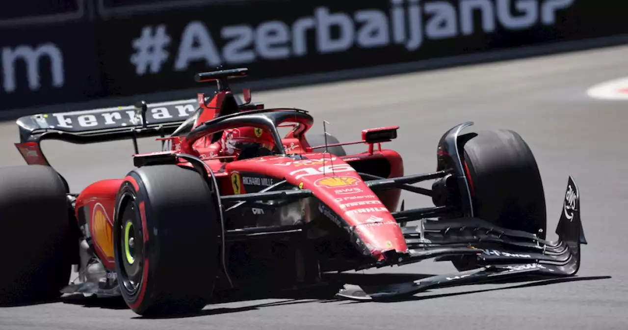 Leclerc on pole for Azerbaijan Grand Prix sprint race