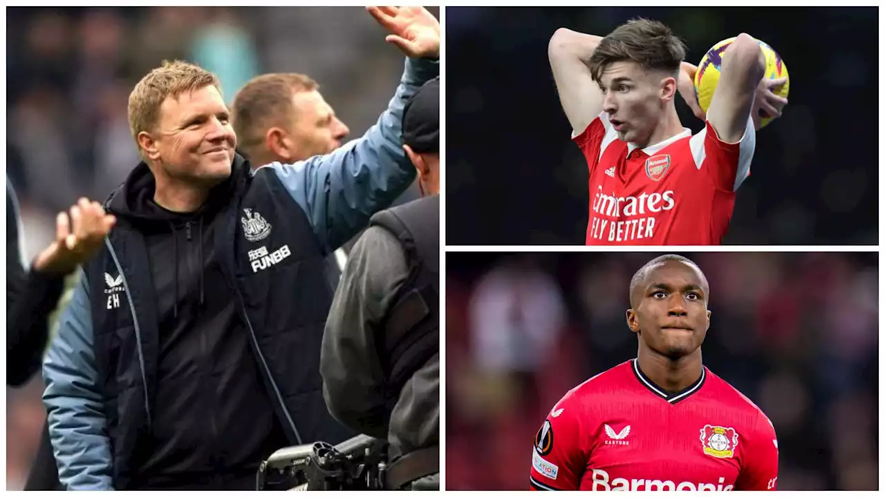 Newcastle chief told to sign three stars 'at all costs' as Howe makes Arsenal man one of 'top targets'