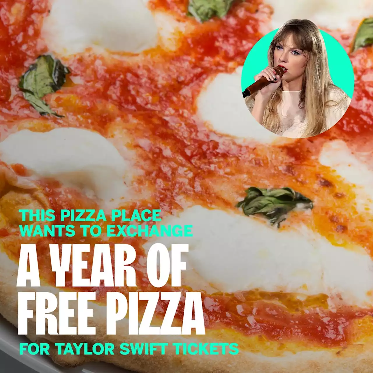 This Pizza Place Wants to Exchange a Year of Free Pizza for Taylor Swift Tickets