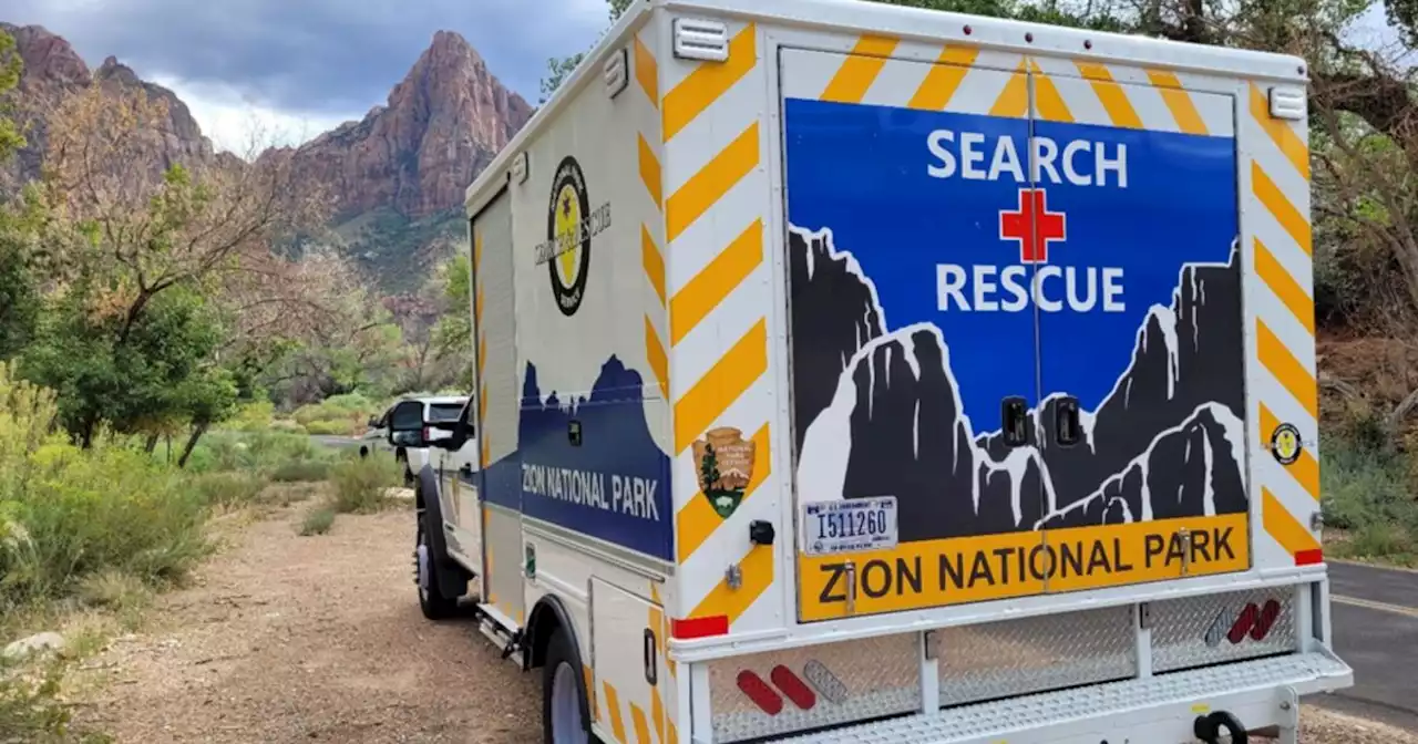 Zion National Park rescue team saves woman from river