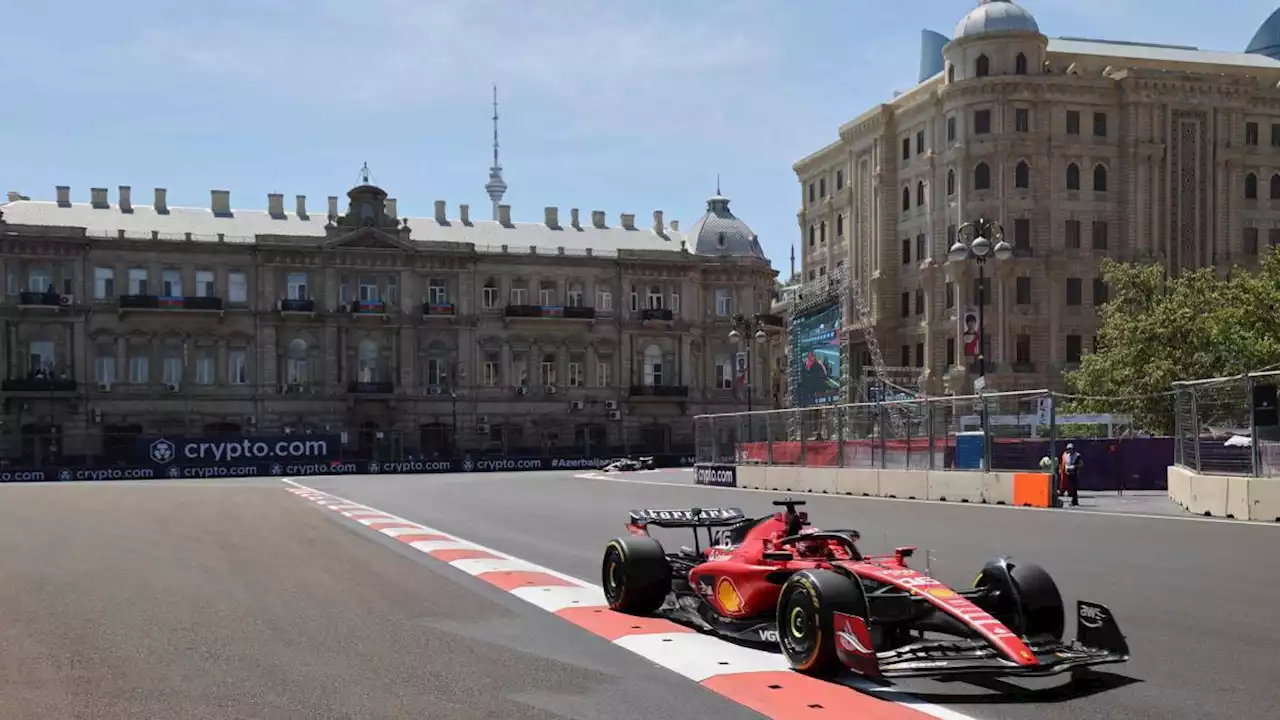 F1 Baku, Leclerc tra le Red Bull nella Sprint. Vince Perez su Charles e Verstappen