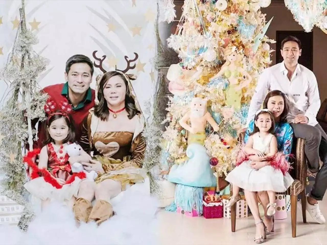 Vicki Belo, Hayden Kho, and Scarlet Snow, the picture of a happy family