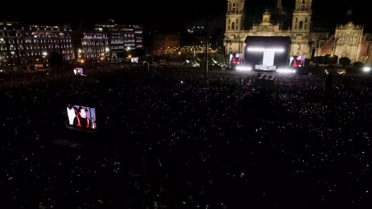 Rosalía en el Zócalo: 160 mil personas asistieron a ver a la Motomami