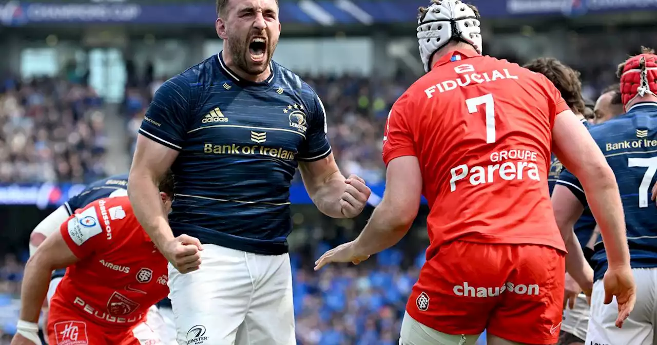 FT Leinster 41 Toulouse 22: Irish province into Champions Cup final