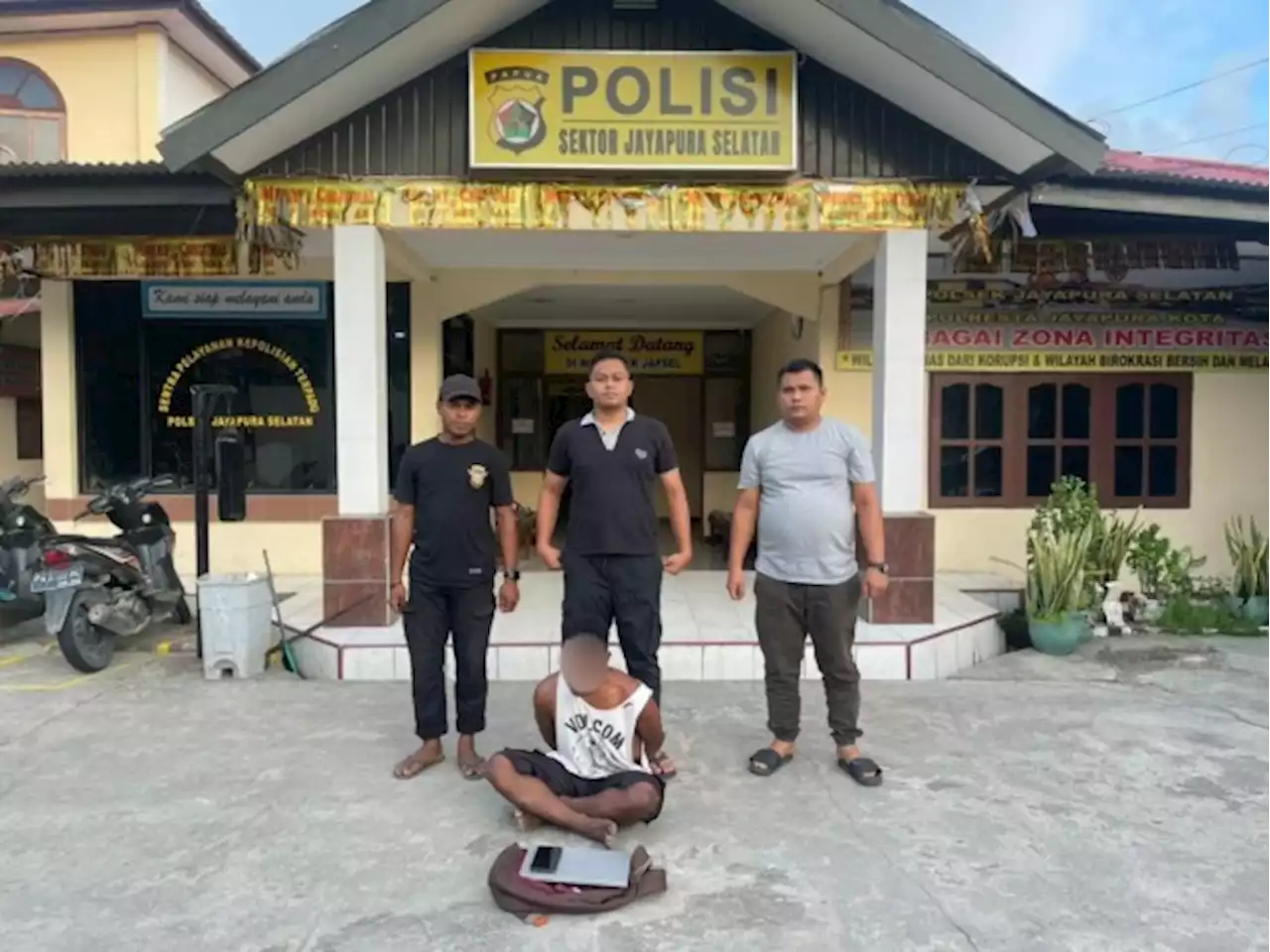 Jual Barang Curian ke Polisi, Seorang Pemuda Ditangkap