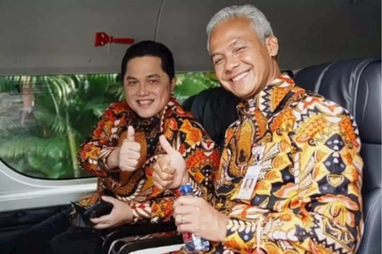 Ganjar Pranowo Lebih Prospektif di Pilpres 2024 Jika Bersama Erick Thohir