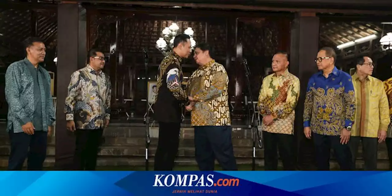 AHY-Airlangga Kenang Kebersamaan Demokrat-Golkar pada Era SBY