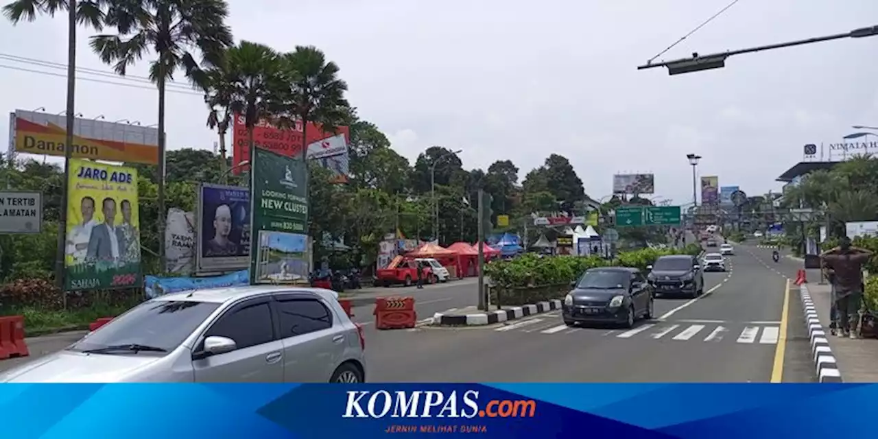 Polisi Berlakukan Rekayasa Lalin 'One Way' ke Arah Jakarta di Puncak Bogor