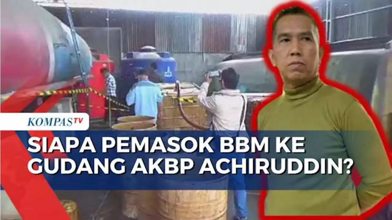 Polisi Usut Gudang BBM dan Harta AKBP Achiruddin, Penyidik: Dugaan Gratifikasi dan TPPU