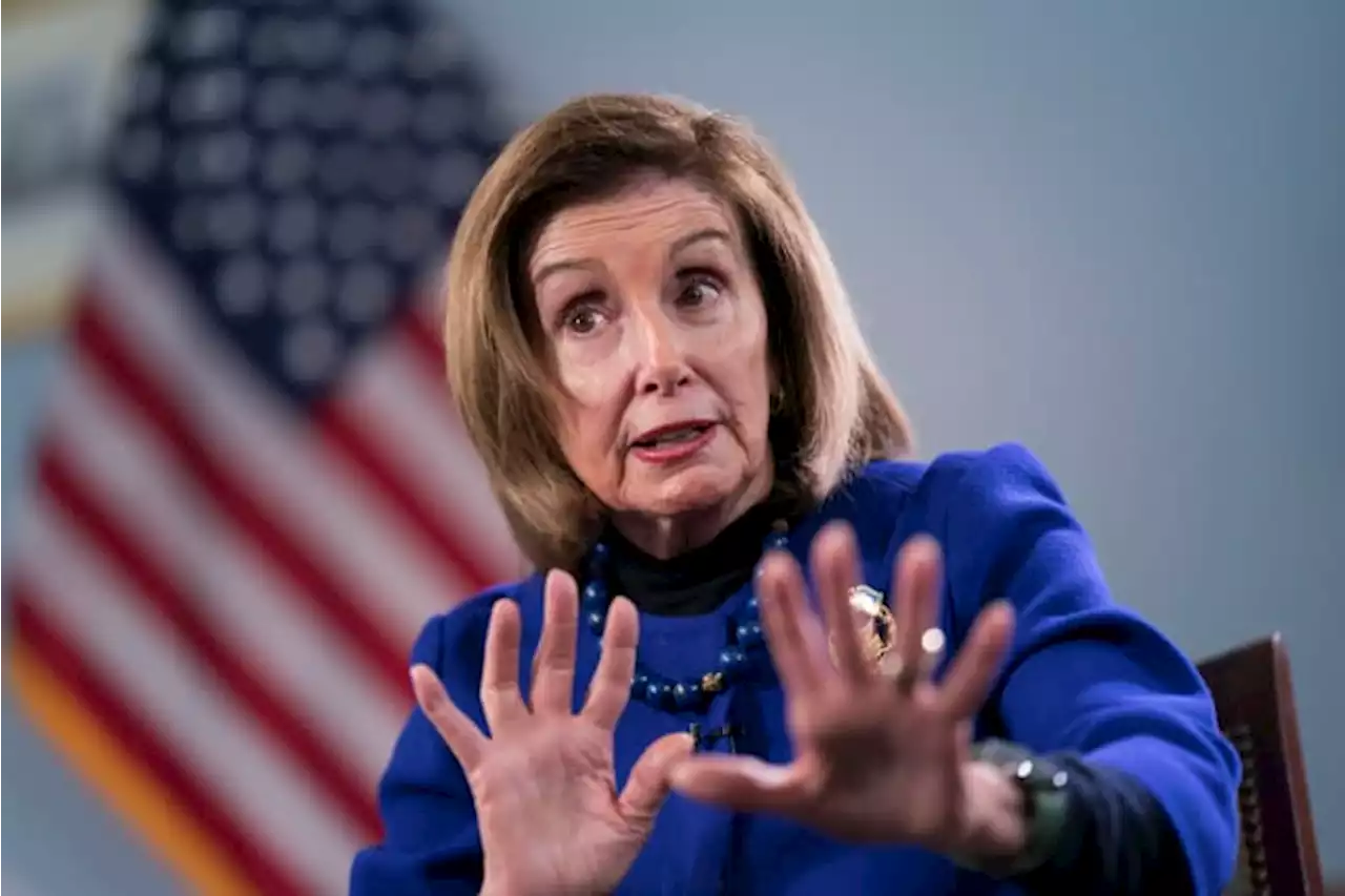 AP Interview: Pelosi says Ukraine, democracy 'must win'