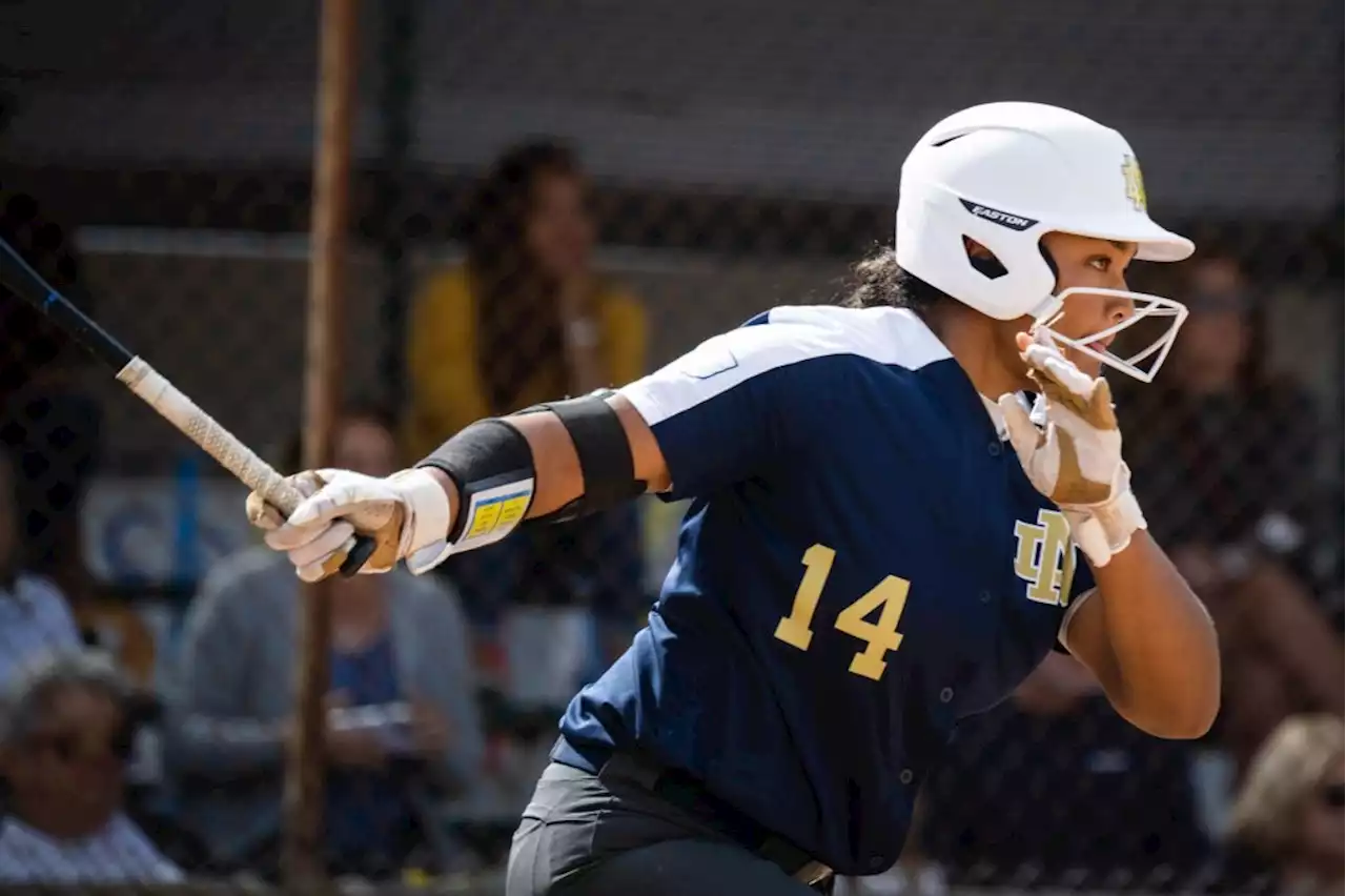 Notre Dame softball’s Ella Parker has embraced that her dominance comes at a ‘walking’ price