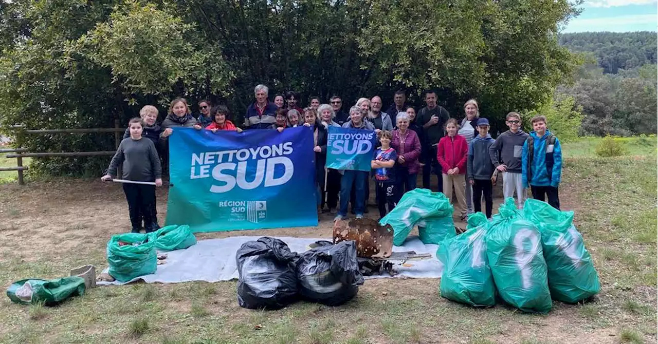 Cornillon : trente-trois kg de déchets plastiques ramassés