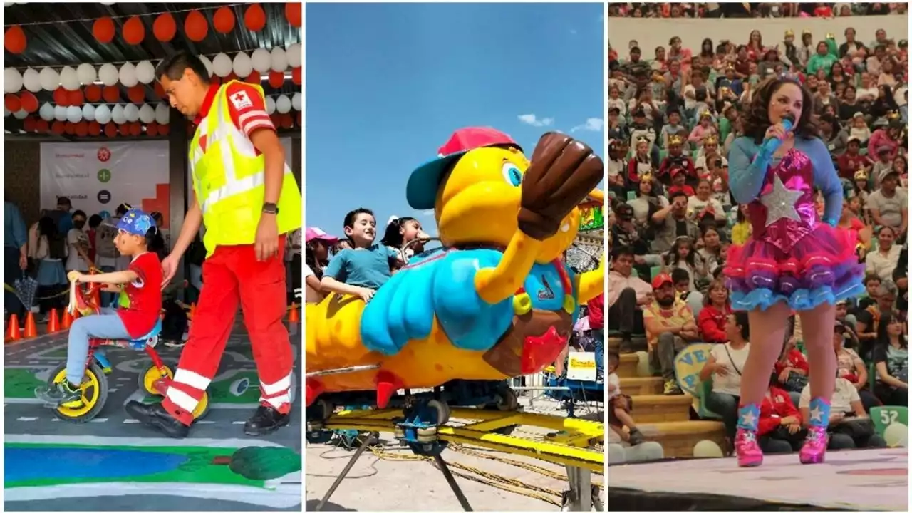 Así fue la celebración del Día del Niño en Pachuca, con Tatiana | FOTOS