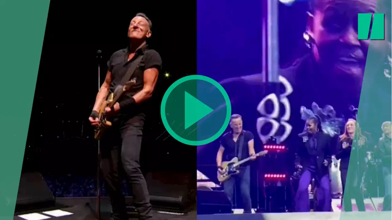 Pour son grand retour, Bruce Springsteen a fait monter sur scène une choriste inattendue