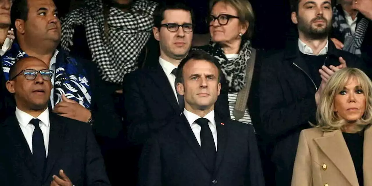 Coupe de France : Emmanuel Macron confiné en tribune au Stade de France