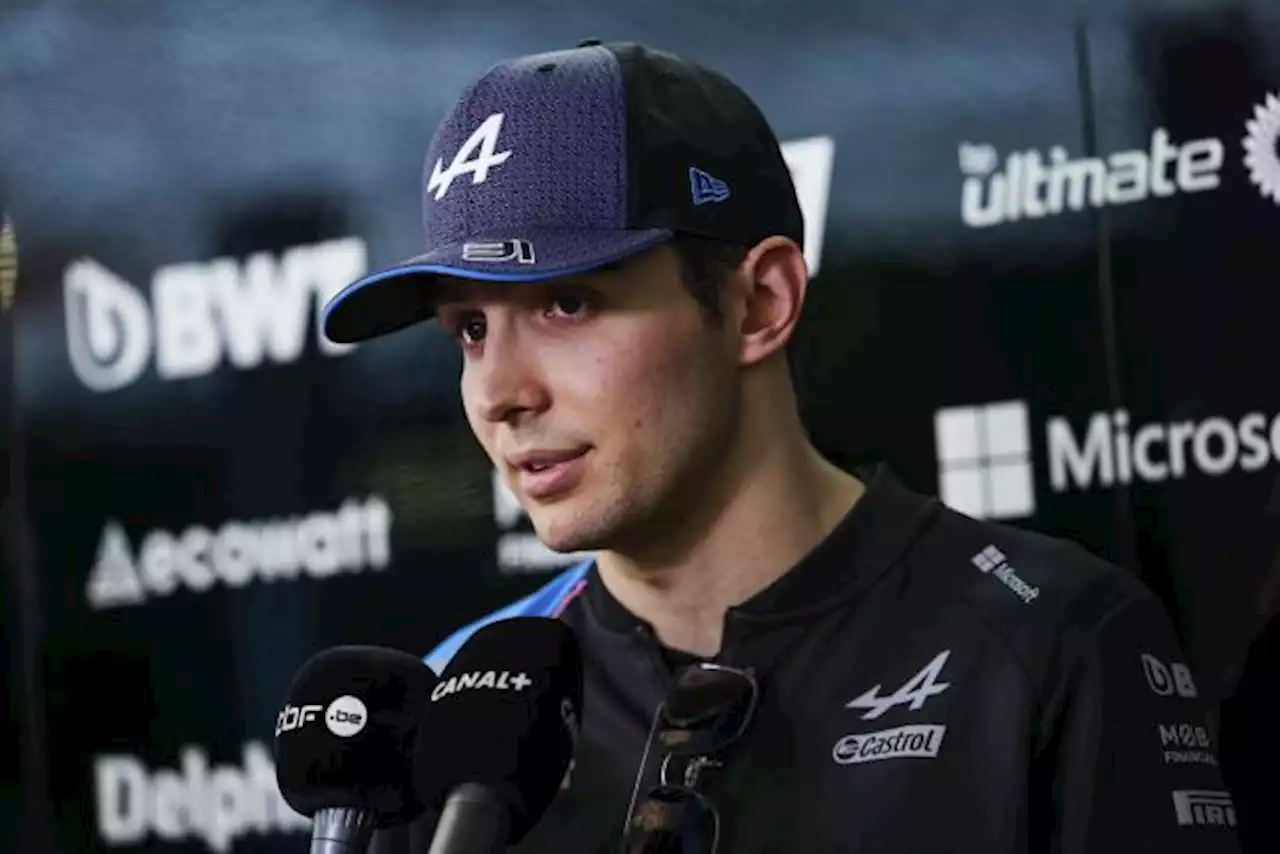 Esteban Ocon (Alpine) partira des stands pour les deux courses du GP d'Azerbaïdjan